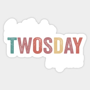 Special Education Twosday 2-22-22 February 2nd 2022 Sticker